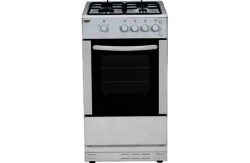 Bush AG56SW Single Gas Cooker- White/Exp Del